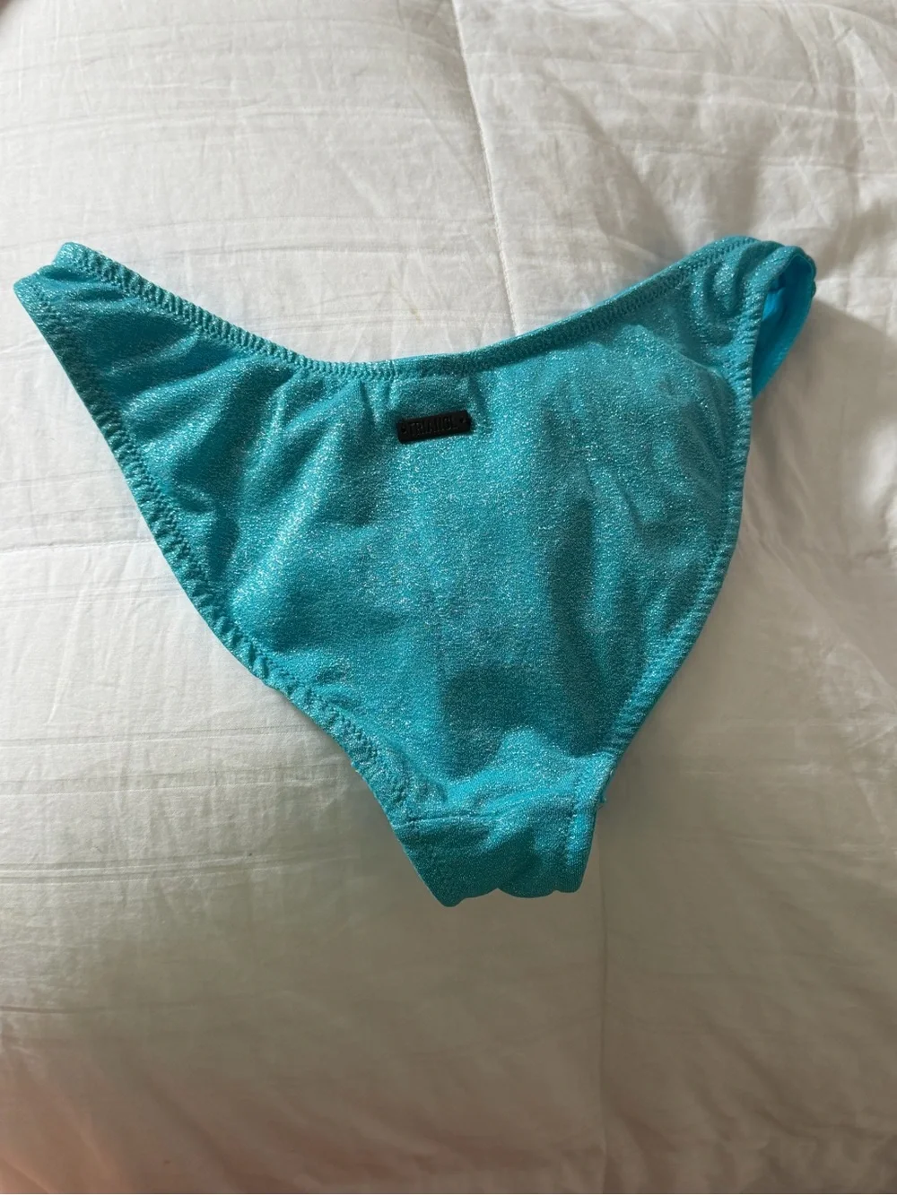 triangl swimwear Shimmery Aqua Bikini Bottom